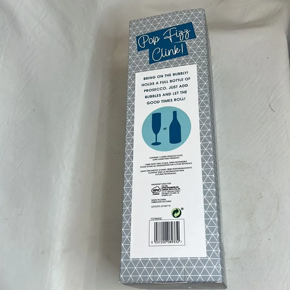 Prosecco Glass Sparkle Like Prosecco Jumbo Holds A Full Bottle Of Bubbly New
